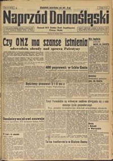 Naprzód Dolnośląski : dziennik W[ojewódzkiego] K[omitetu] Polskiej Partii Socjalistycznej Dolnego Śląska, 1947, nr 100 [29.04]