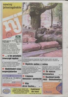 Nowiny Jeleniog&oacute;rskie : tygodnik społeczny, R. 43, 2000, nr 29 (2196)