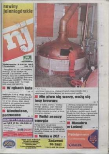 Nowiny Jeleniog&oacute;rskie : tygodnik społeczny, R. 43, 2000, nr 32 (2199)