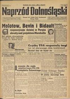 Naprzód Dolnośląski : dziennik W[ojewódzkiego] K[omitetu] Polskiej Partii Socjalistycznej Dolnego Śląska, 1947, nr 147 [27.06]