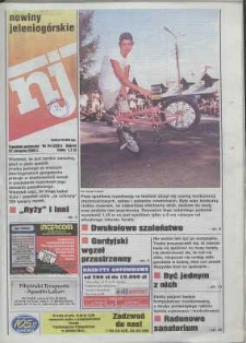 Nowiny Jeleniogórskie : tygodnik społeczny, R. 43, 2000, nr 34 (2201)
