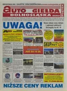 Auto Giełda Dolnośląska : regionalna gazeta ogłoszeniowa, 2016, nr 25 (2673) [1.04]