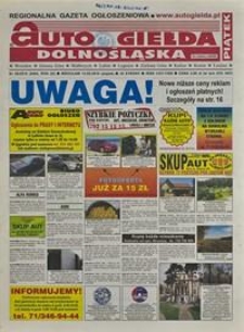 Auto Giełda Dolnośląska : regionalna gazeta ogłoszeniowa, 2016, nr 36 (2684) [13.05]