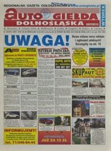 Auto Giełda Dolnośląska : regionalna gazeta ogłoszeniowa, 2016, nr 39 (2687) [24.05]
