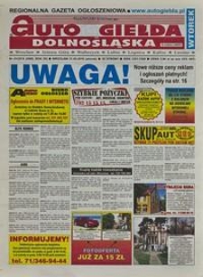Auto Giełda Dolnośląska : regionalna gazeta ogłoszeniowa, 2016, nr 41 (2689) [31.05]