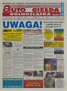 Auto Giełda Dolnośląska : regionalna gazeta ogłoszeniowa, 2016, nr 55 (2703) [19.07]