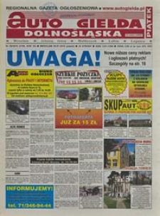 Auto Giełda Dolnośląska : regionalna gazeta ogłoszeniowa, 2016, nr 58 (2706) [29.07]