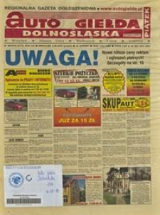 Auto Giełda Dolnośląska : regionalna gazeta ogłoszeniowa, 2016, nr 68 (2716) [2.09]