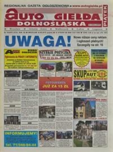 Auto Giełda Dolnośląska : regionalna gazeta ogłoszeniowa, 2016, nr 76 (2724) [30.09]
