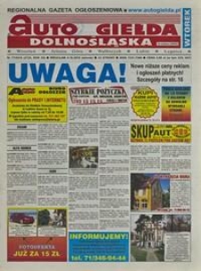 Auto Giełda Dolnośląska : regionalna gazeta ogłoszeniowa, 2016, nr 77 (2725) [4.10]