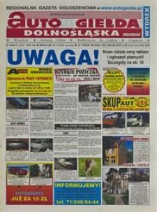Auto Giełda Dolnośląska : regionalna gazeta ogłoszeniowa, 2016, nr 89 (2737) [22.11]