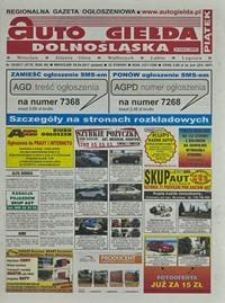 Auto Giełda Dolnośląska : regionalna gazeta ogłoszeniowa, 2017, nr 37 (2784) [19.05]