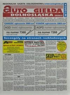 Auto Giełda Dolnośląska : regionalna gazeta ogłoszeniowa, 2018, nr 6 (2852) [23.01]