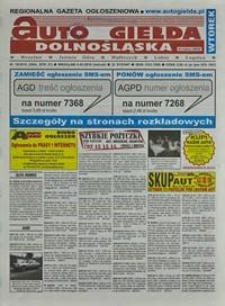 Auto Giełda Dolnośląska : regionalna gazeta ogłoszeniowa, 2018, nr 18 (2864) [6.03]
