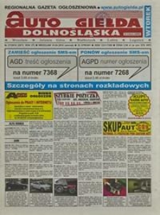 Auto Giełda Dolnośląska : regionalna gazeta ogłoszeniowa, 2018, nr 27 (2873) [10.04]