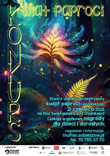 Konkurs plastyczny KWIAT PAPROCI - plakat [Dokument życia społecznego]