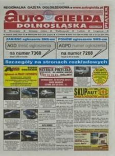 Auto Giełda Dolnośląska : regionalna gazeta ogłoszeniowa, 2018, nr 54 (2900) [20.07]
