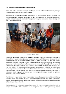 39. spacer historyczno-krajoznawczy do Jelfy [Dokument elektroniczny]