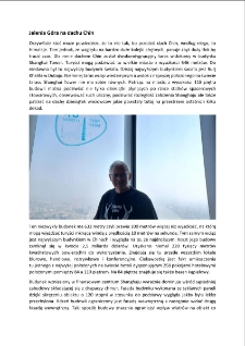 Jelenia Góra na dachu Chin [Dokument elektroniczny]