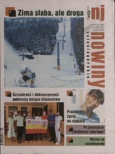 Nowiny Jeleniogórskie : tygodnik społeczny, R.63!, 2022, nr 2 (3258!)