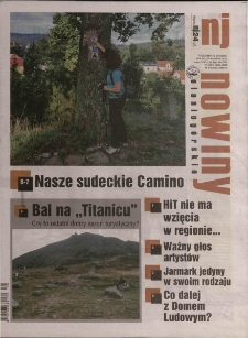 Nowiny Jeleniogórskie : tygodnik społeczny, R.64!, 2022, nr 39 (3295!)