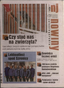 Nowiny Jeleniogórskie : tygodnik społeczny, R.64!, 2022, nr 45/46 (3301/2!)