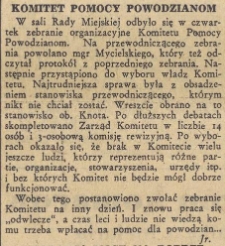 Komitet pomocy powodzianom