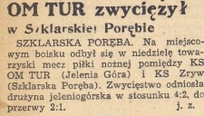 OMTUR zwyciężył w Szklarskiej Porębie