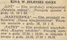 Kina w Jeleniej Górze