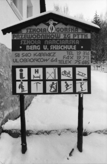 Szkoła Górska Przewodników ZG PTTK i Szkoła Narciarska w Karpaczu [Dokument ikonograficzny]