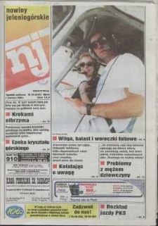 Nowiny Jeleniog&oacute;rskie : tygodnik społeczny, R. 42, 1999, nr 22 (2137)