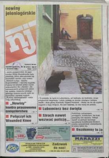 Nowiny Jeleniogórskie : tygodnik społeczny, R. 42, 1999, nr 36 (2151)