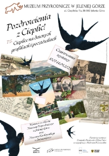Pozdrowienia z Cieplic! P.S. Cieplice na dawnych grafikach i pocztówkach - plakat [Dokument życia społecznego]