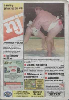 Nowiny Jeleniogórskie : tygodnik społeczny, R. 42, 1999, nr 43 (2158)