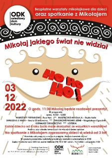 Mikołaj jakiego świat nie widział - plakat [Dokument życia społecznego]