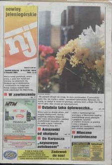 Nowiny Jeleniogórskie : tygodnik społeczny, R. 42, 1999, nr 44 (2159)