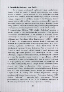 Turyści- kolekcjonerzy spod Śmielca