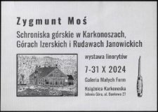 Linoryt : schroniska górskie w Karkonoszach, Górach Izerskich i Rudawach Janowickich - plakat [Dokument życia społecznego]