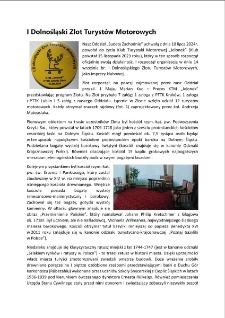 I Dolnośląski Zlot Turystów Motorowych