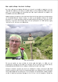 Alpy – pętla La Gorge – lacs Jovet – La Gorge [Dokument elektroniczny]