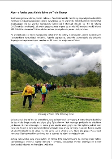 Alpy – z Forclaz przez Col de Balme do Tre le Champ [Dokument elektroniczny]