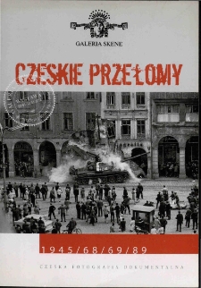 Czeskie przełomy - folder [Dokument życia społecznego]