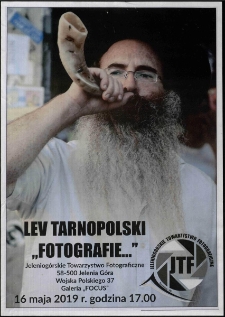 Lev Tarnopolski - "Fotografie..." - plakat [Dokument życia społecznego]