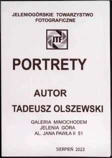 Portrety - katalog [Dokument życia społecznego]