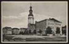Ohlau i. Schles. - Rathaus mit Ring [Dokument ikonograficzny]