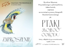 Ptaki mojego ogrodu - zaproszenie [Dokument życia społecznego]