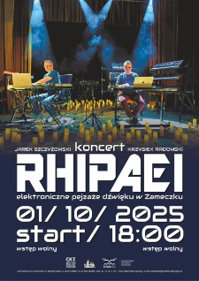 Koncert Rhipaei - plakat [Dokument życia społecznego]