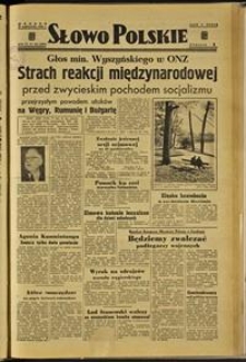 Słowo Polskie, 1949, nr 294 [25.10]
