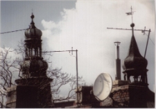 Jelenia G&oacute;ra z okna mojego pokoju [1] [Dokument ikonograficzny]