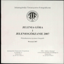 Jelenia Góra i Jeleniogórzanie 2007 - katalog [Dokument życia społecznego]